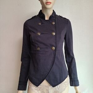 Black Military Style Blazer